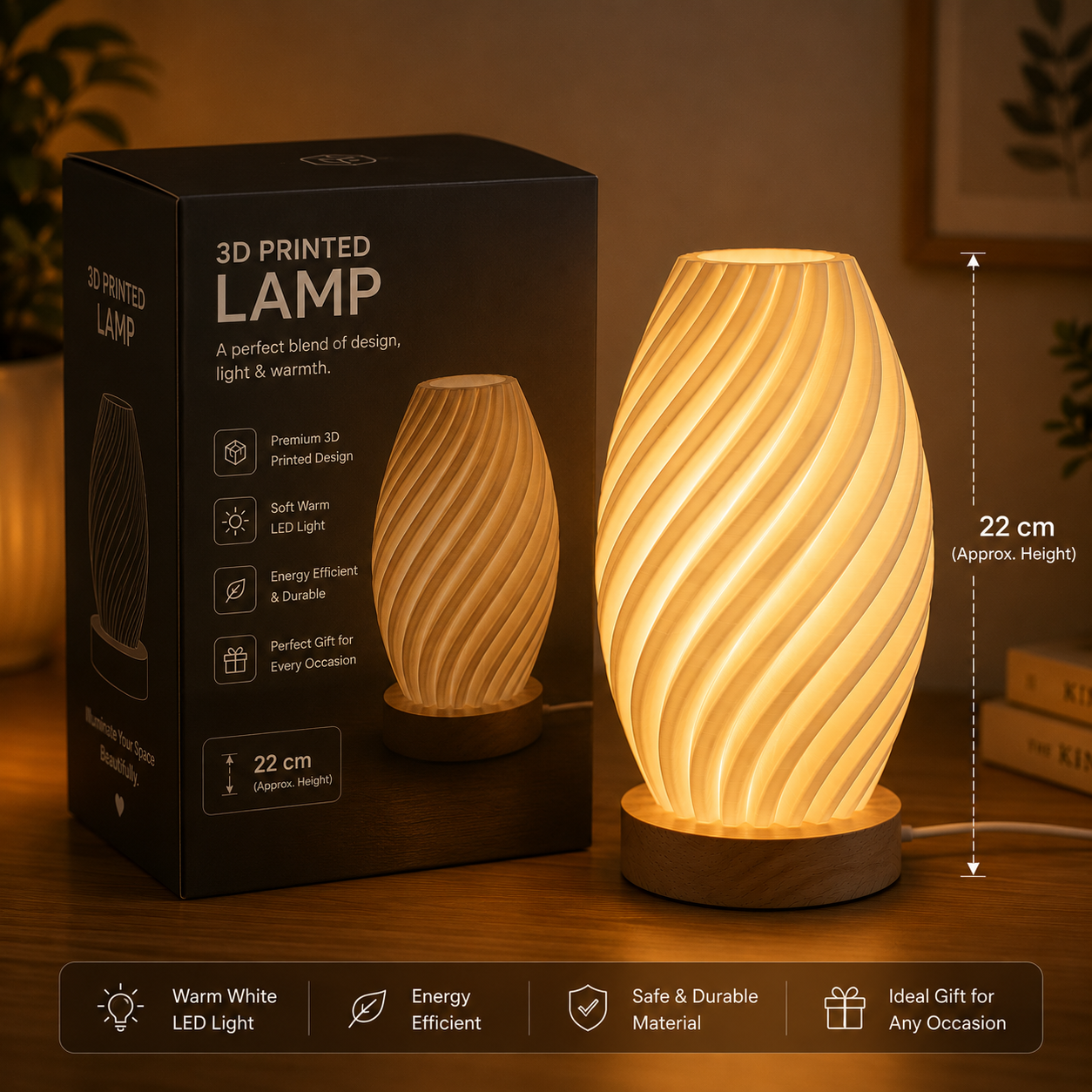 3D Printed Ambient Lamp
