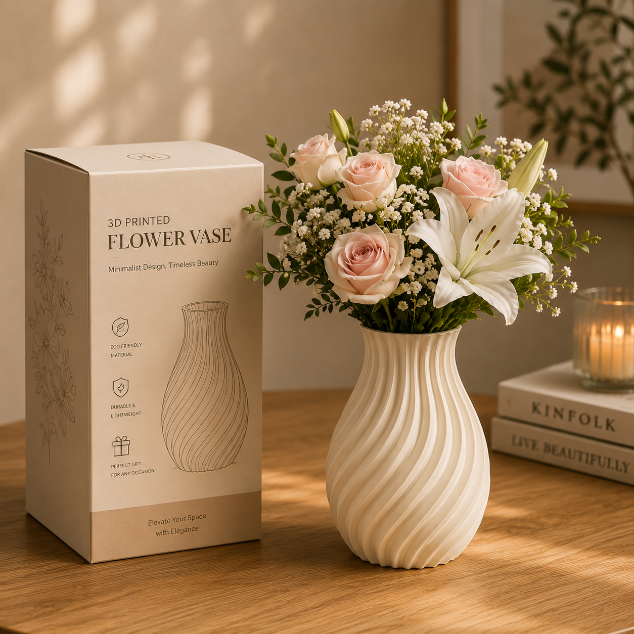 3D Printed Flower Vase