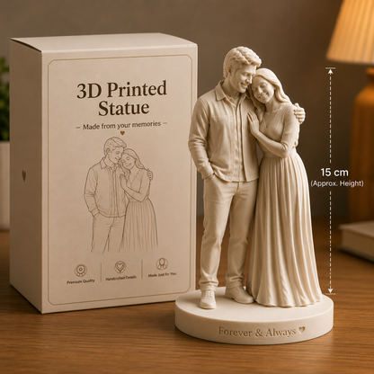 Custom 3D Printed Statue